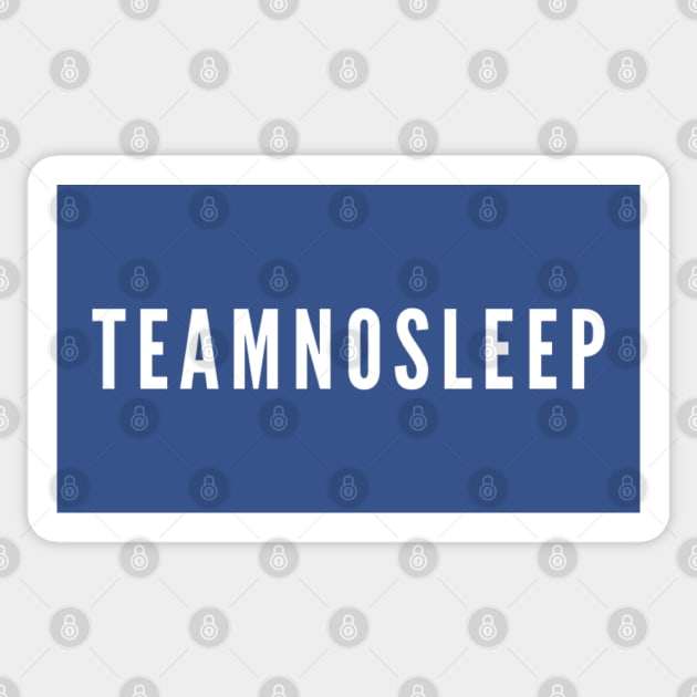 Teamnosleep Sticker by Ivetastic